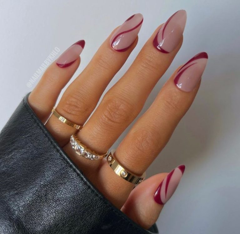 41+ Cherry Red Nails That Are Perfect For The Fall Season