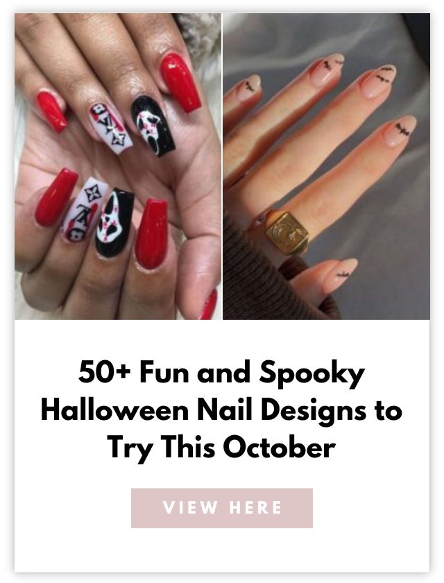 Halloween Nails Card