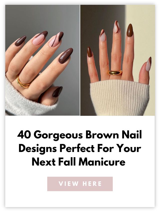 Brown Nails for Fall 