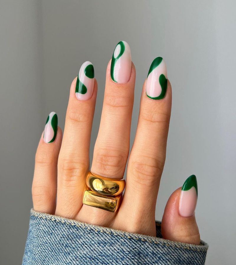 Emerald Swirls 