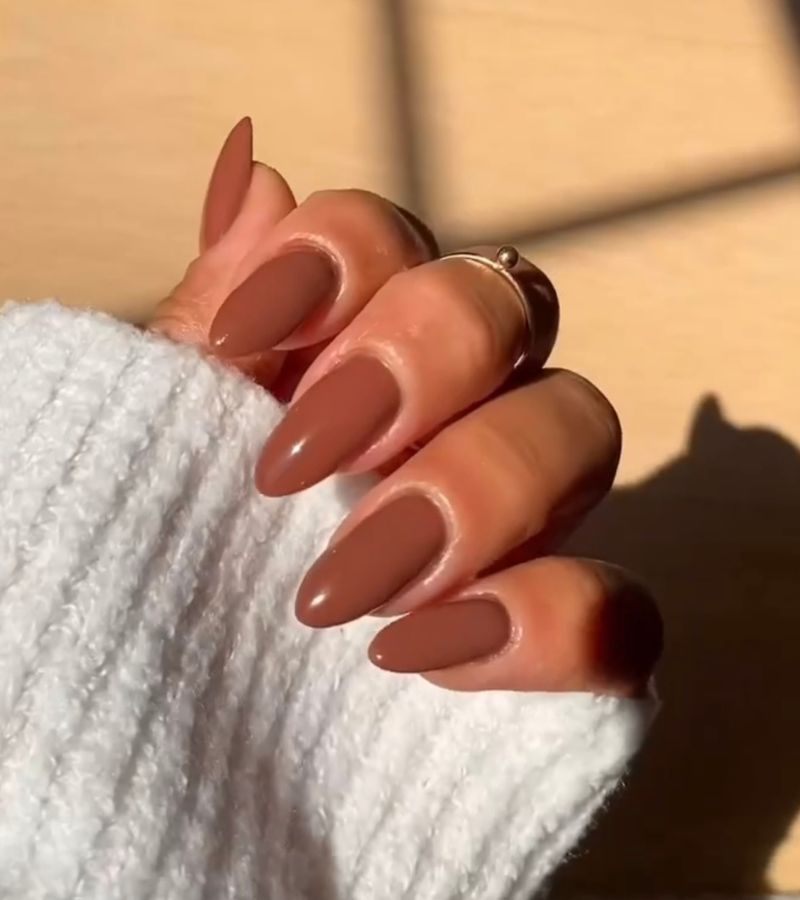 Cinnamon Nails