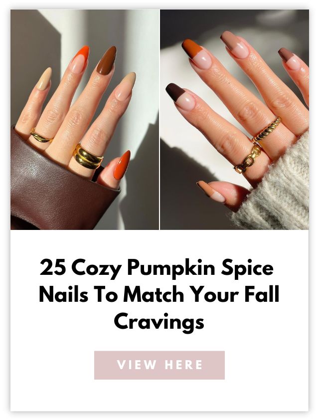 Pumpkin Spice Nails Card