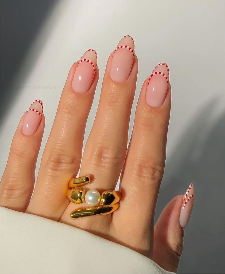 27 Candy Cane Nails That Are Oh So Sweet - Lifestyle With Amal