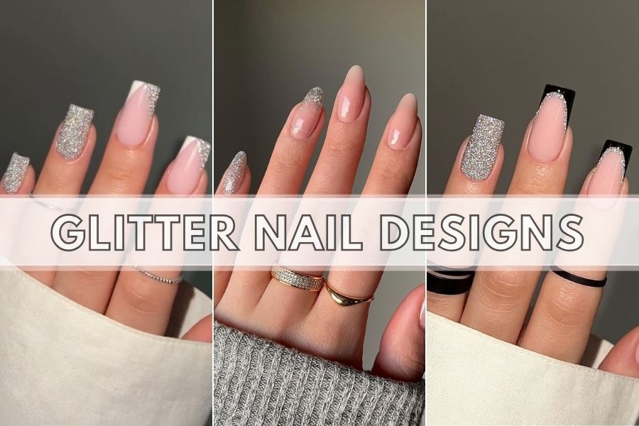 Glitter Nail Designs 