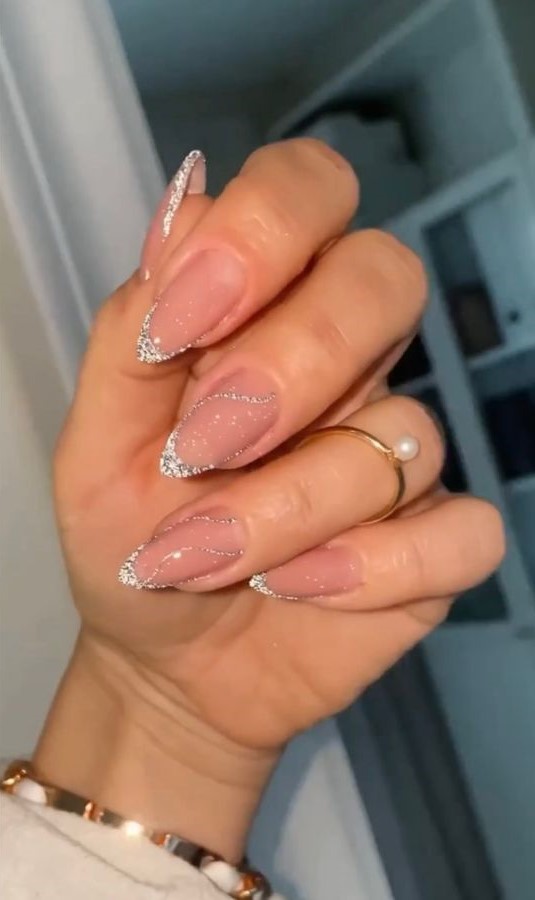 Glittery Tips