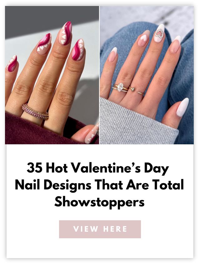 nails for valentines card