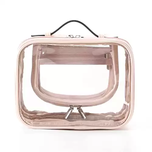 9. Clear Travel Makeup Bag