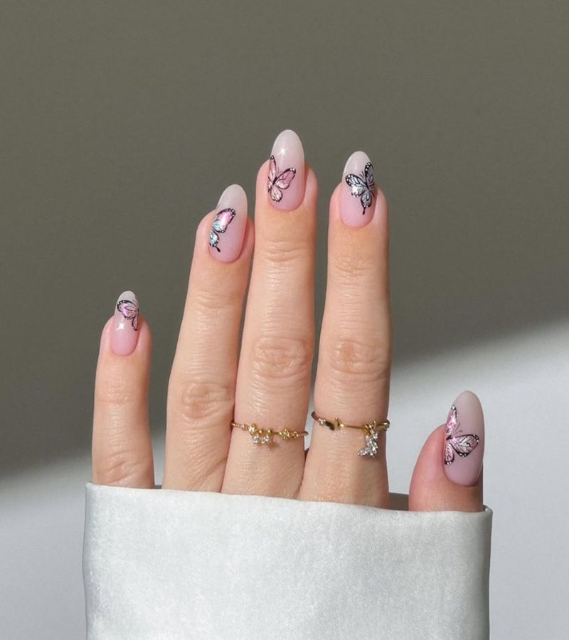 butterfly kisses nails