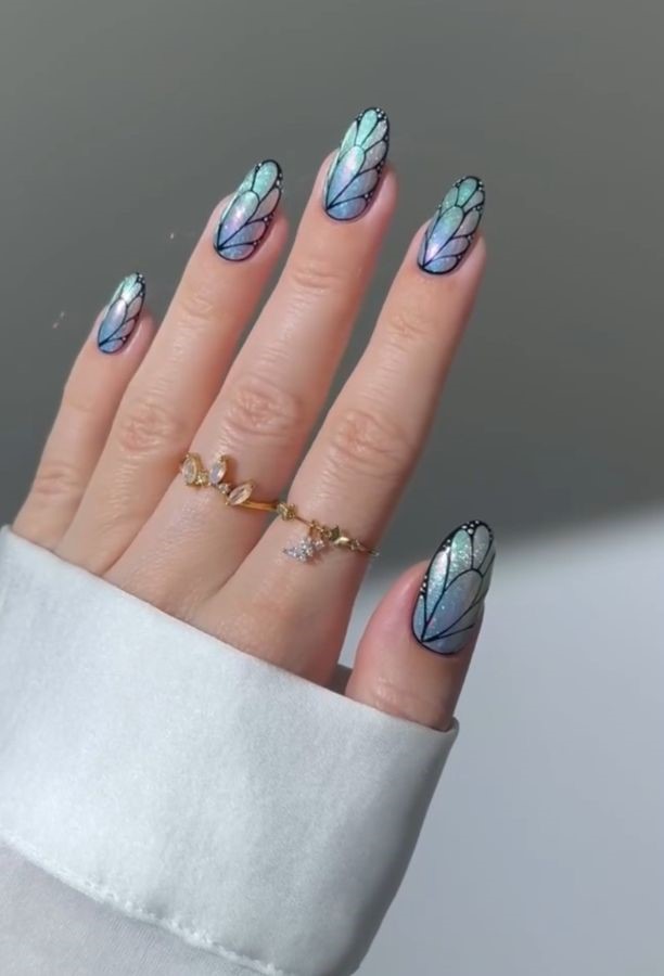 fairy blue wings