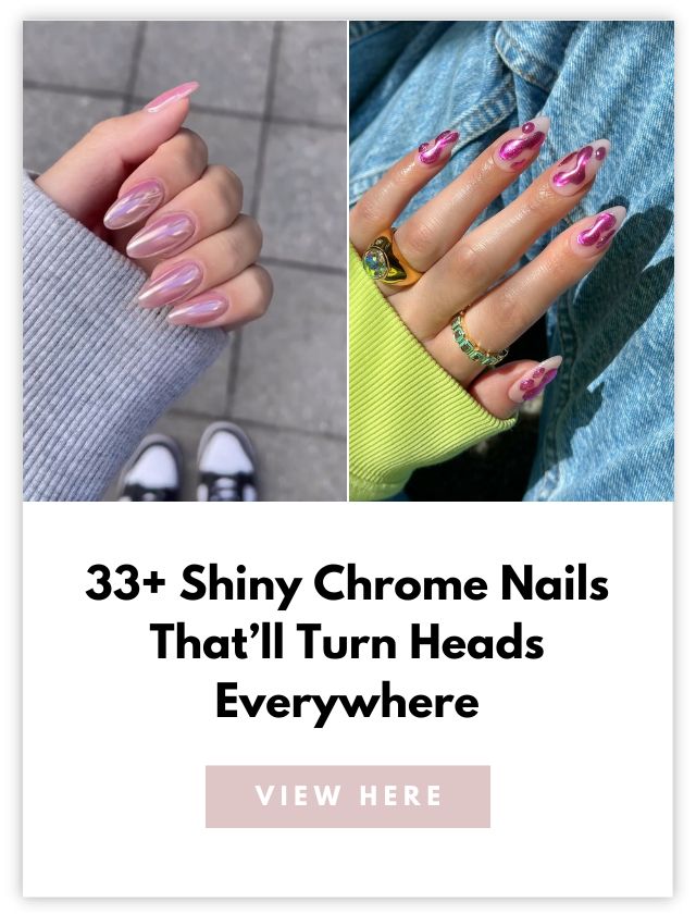 chrome nails card