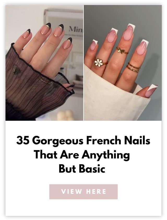 french nails card