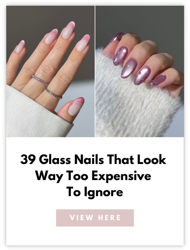 glass nails card