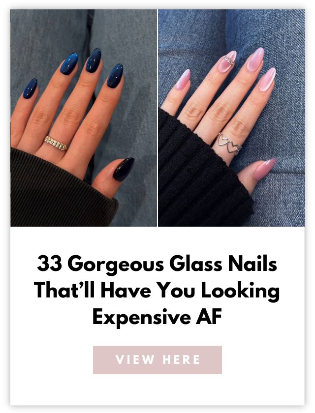 glass nails card