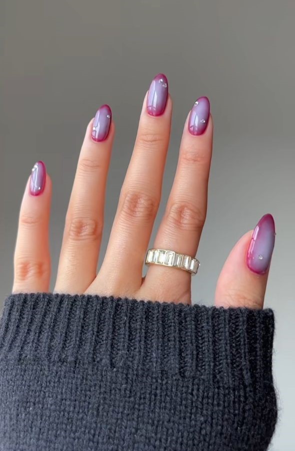 plum aura nail designs
