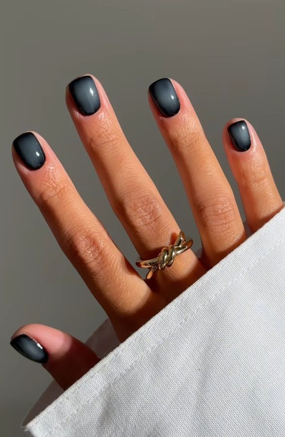 black aura nail designs