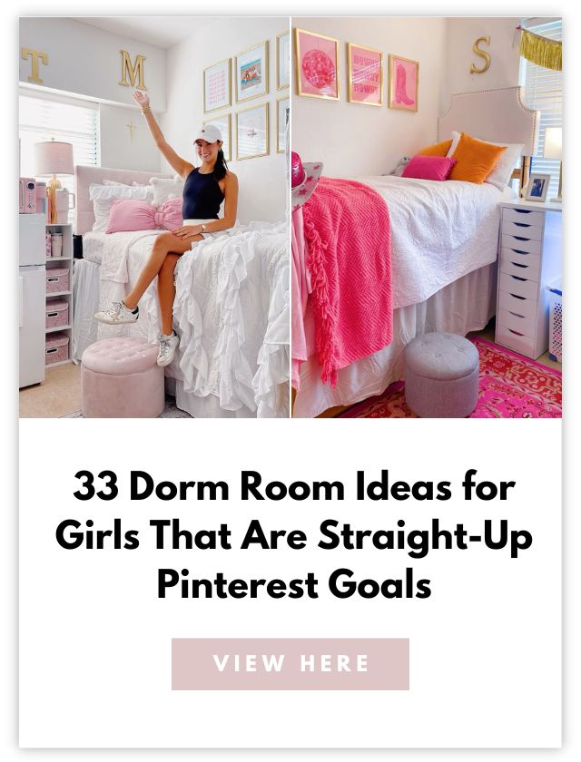 dorm room ideas for girls
