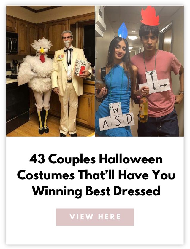 couples costumes card