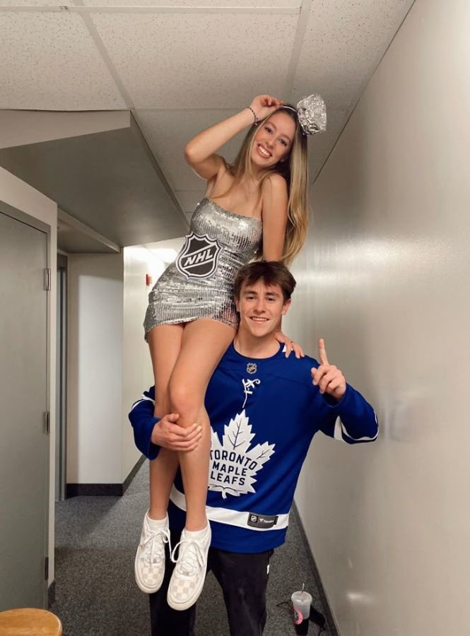 Hockey Player & Stanley Cup Couples Costume