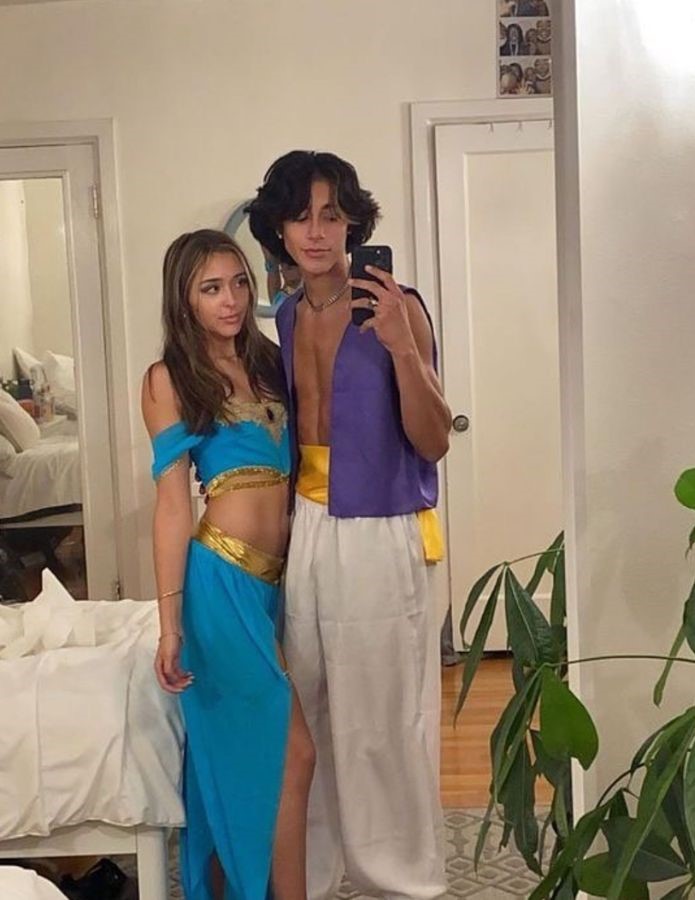 cute couples Halloween costumes - aladdin and jasmine
