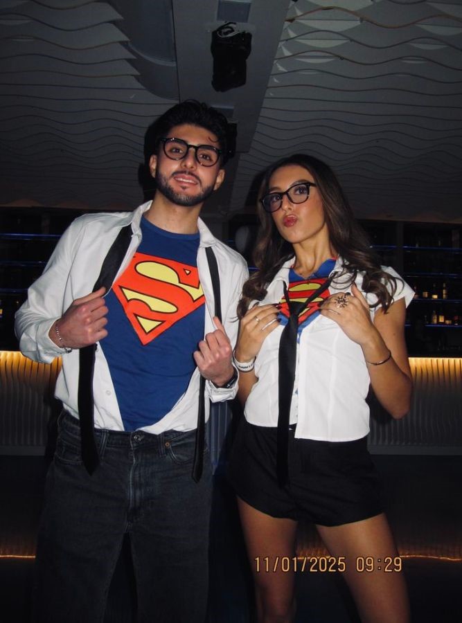 Clark Kent & Lois Lane couples halloween costumes