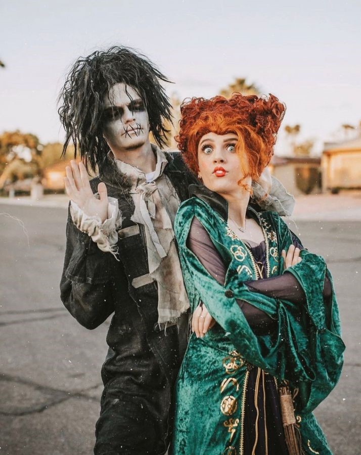 Couples Halloween Costumes - hocus pocus couple