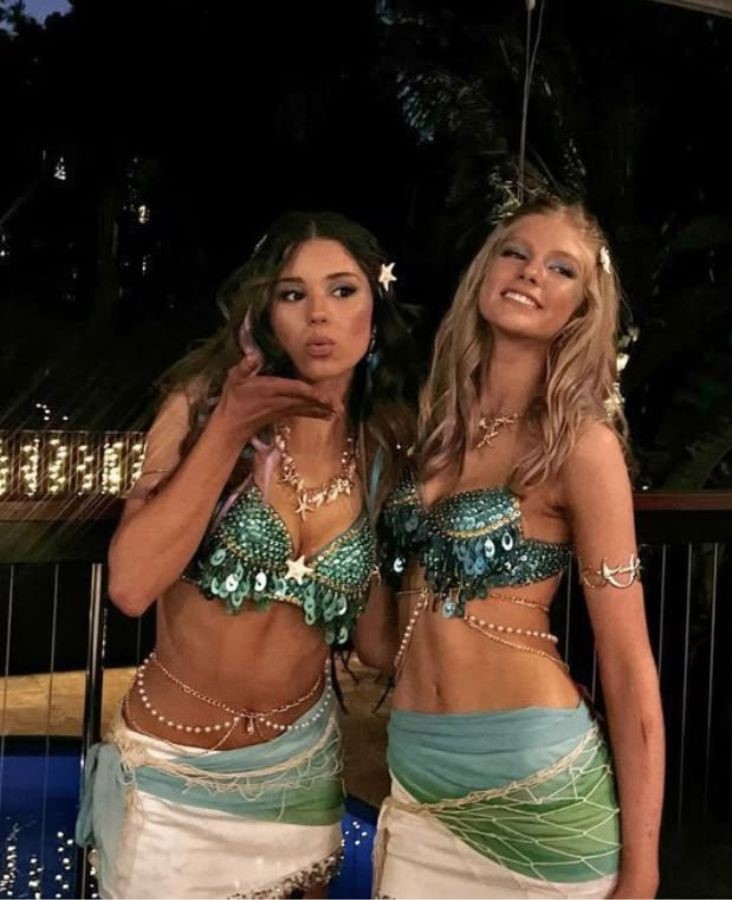 mermaid duo halloween costumes