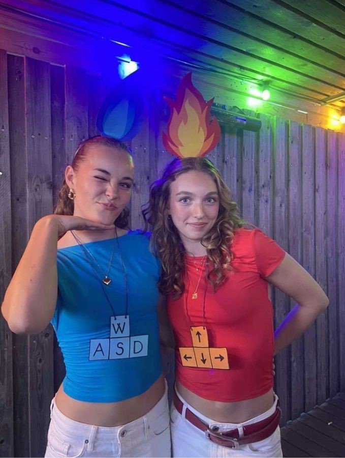 Fire & Water Duo Halloween Costumes