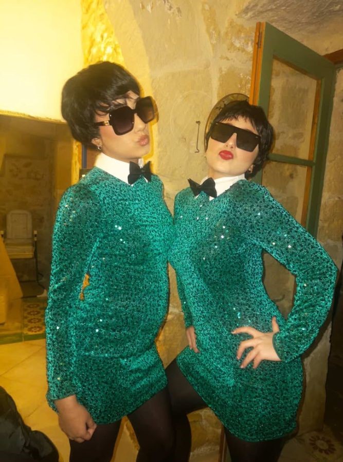 Matching Kris Jenner Duo Costume