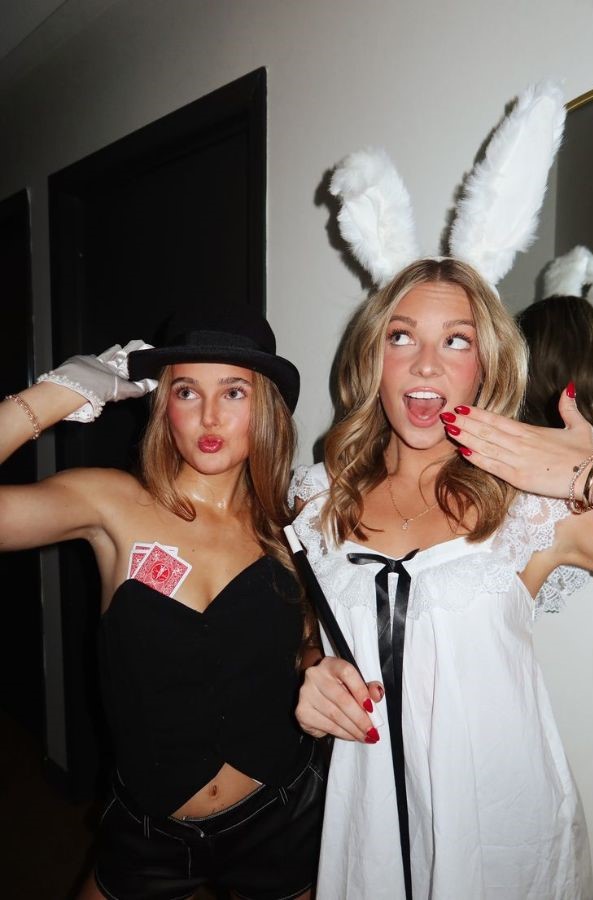 Magician & Bunny Duo Halloween Costumes
