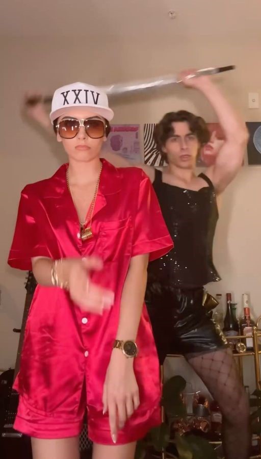tom holland and zendaya funny couples costume
