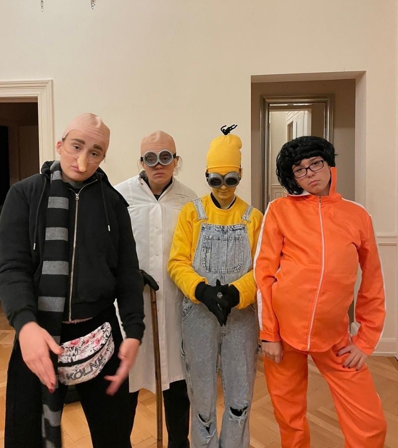 gru's crew funny costumes
