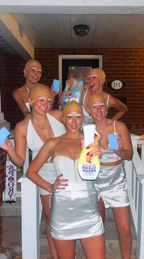 cleaning supplies funny halloween costumes