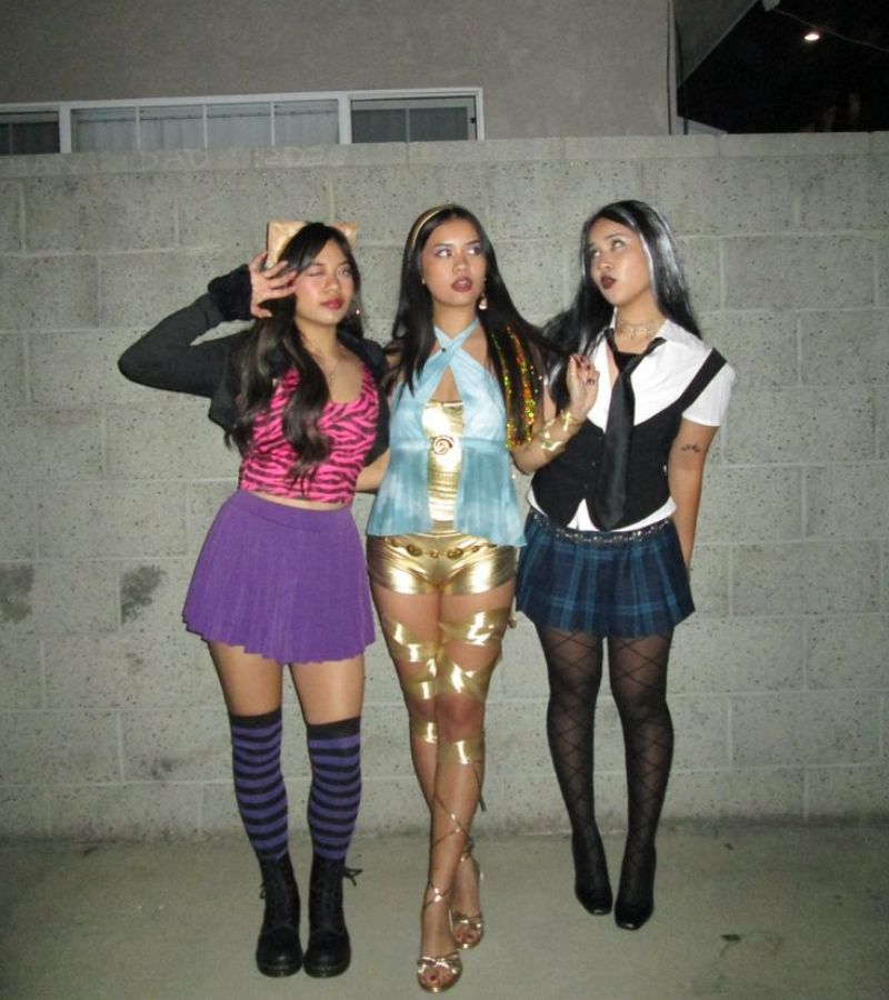 monster high trio halloween costumes
