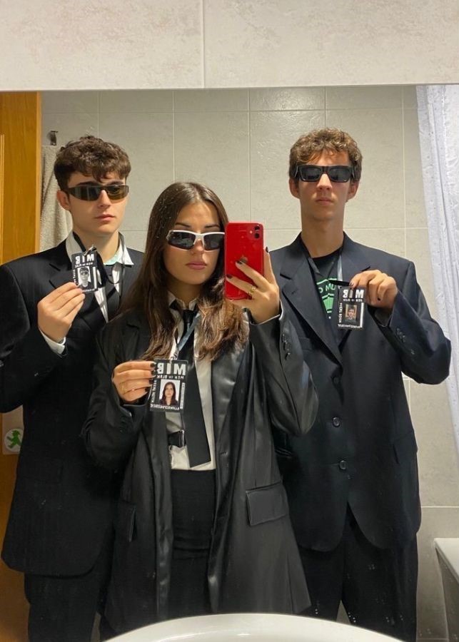 men in black trio halloween costumes
