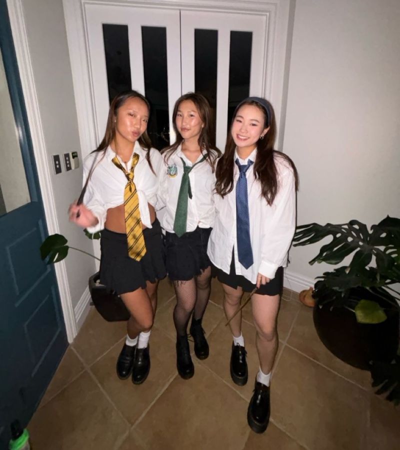 hogwarts trio halloween costumes