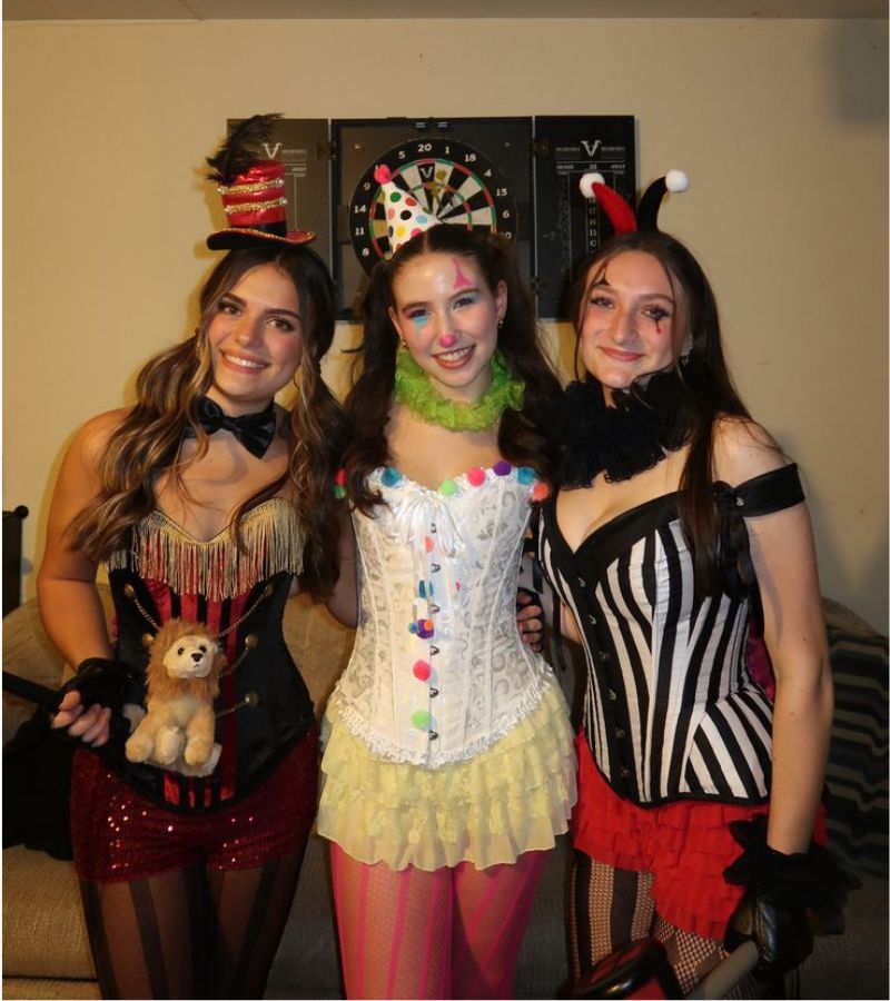 circus trio costumes