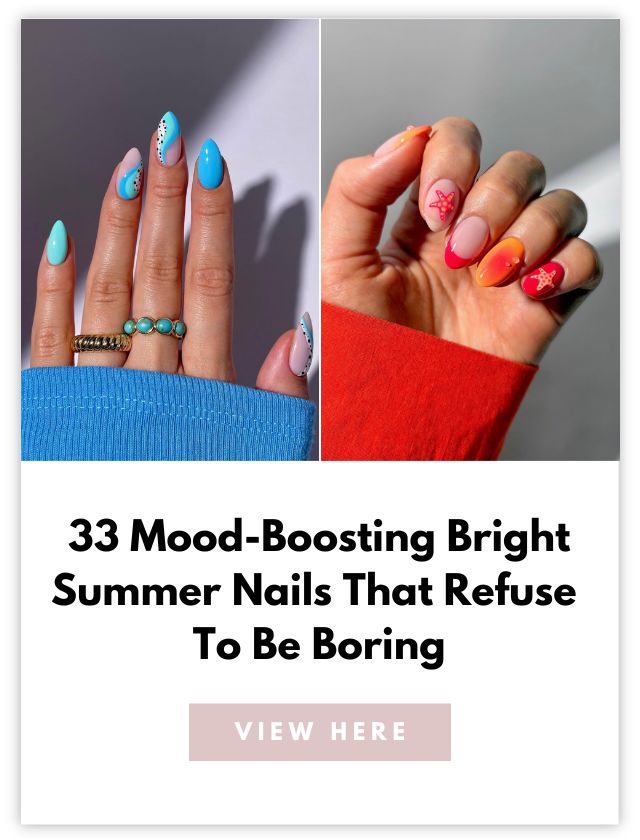 bright summer nails