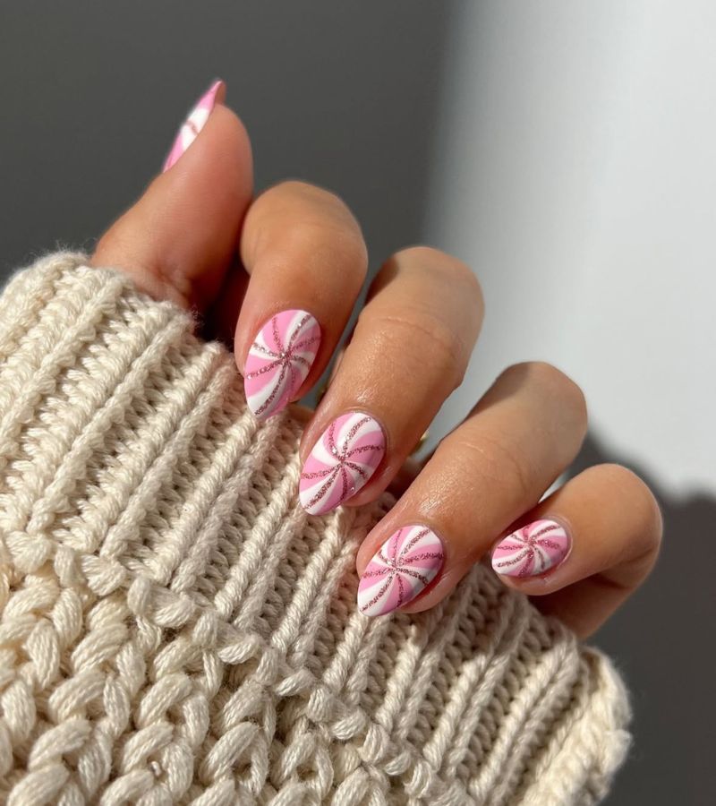 pink peppermint swirl 