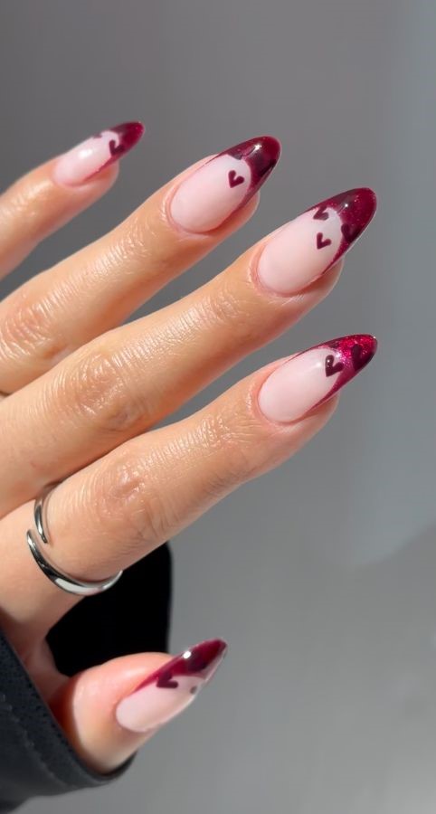 pink velvet french kisses