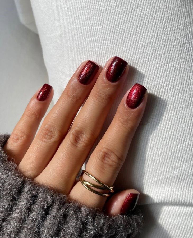 red velvet nails