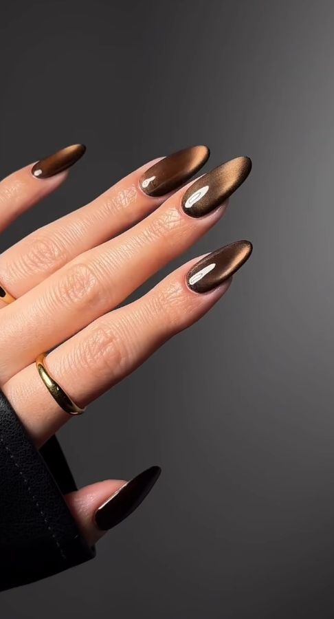 espresso velvet nails