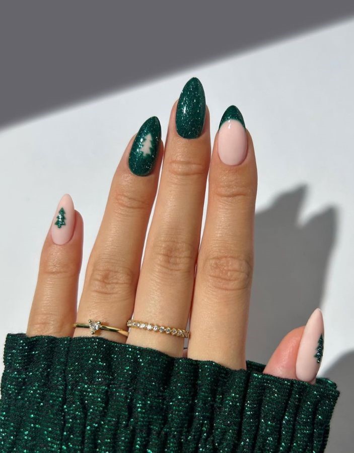 green tree nails