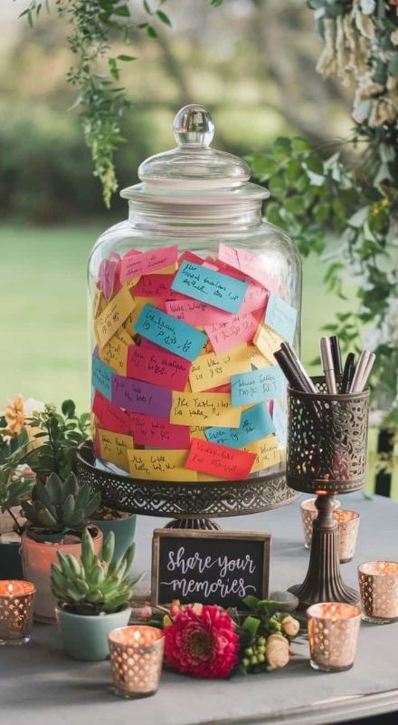 share your memories jar