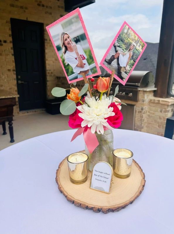 graduation party centerpieces