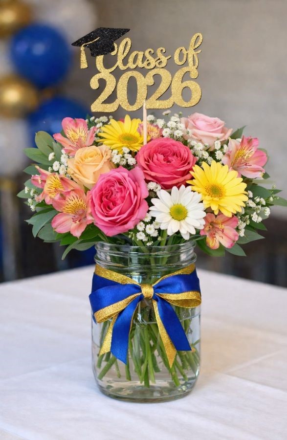 class of 2026 mason jar 