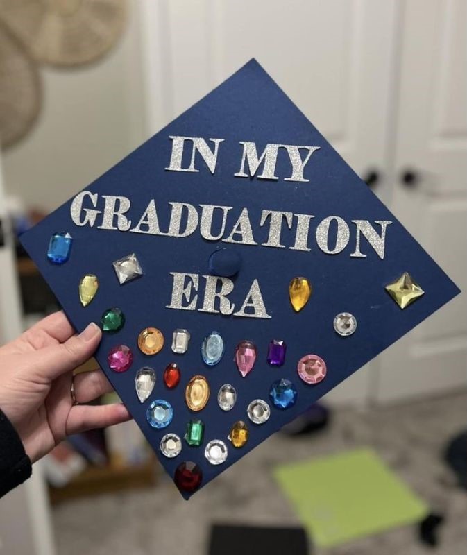 in my graduation era graduation cap