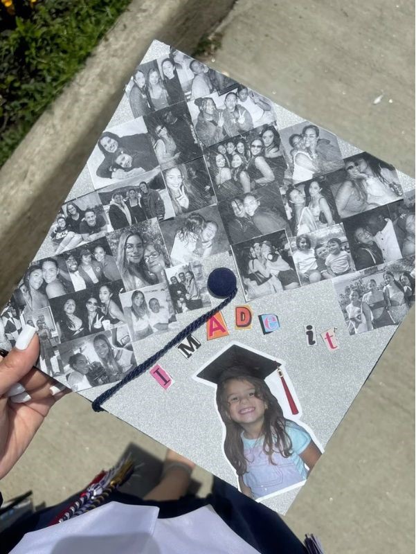i made it photo graduation cap inspo