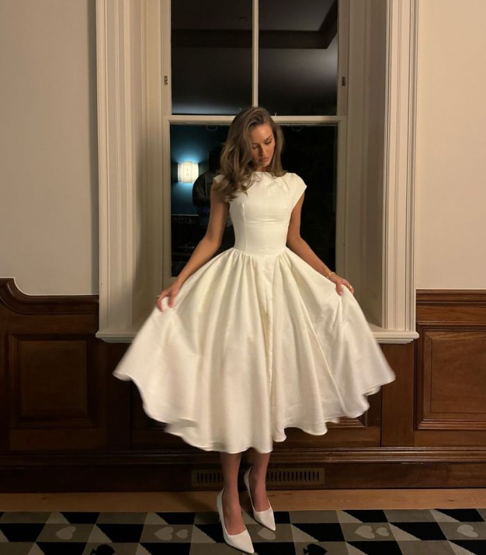 white maxi madi dress