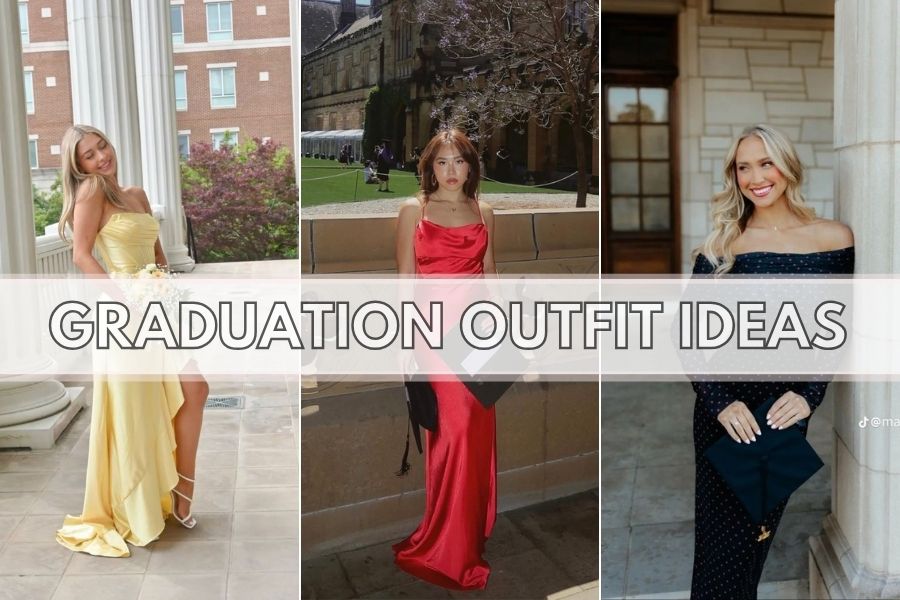 graduation outfit ideas collage
