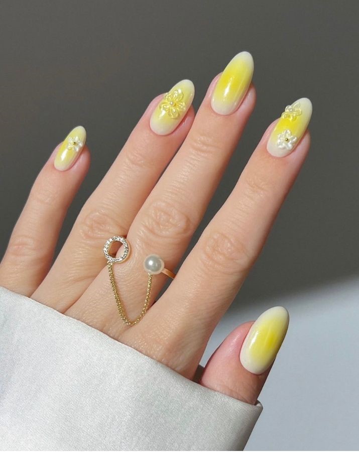 lemon glass nails